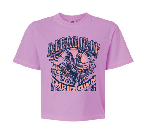 ALOTO 13 Rose Crop Boxy Tee