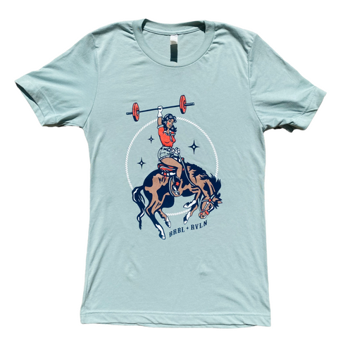 Barbell Rodeo Unisex Triblend Tee