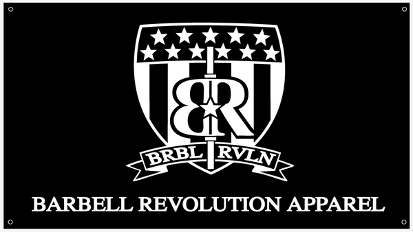 Gym Banner 3'x5' - Barbell Revolution Apparel - 1