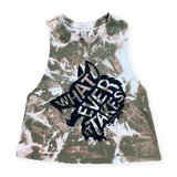 Whatever It Takes Ladies Cropped Racerback